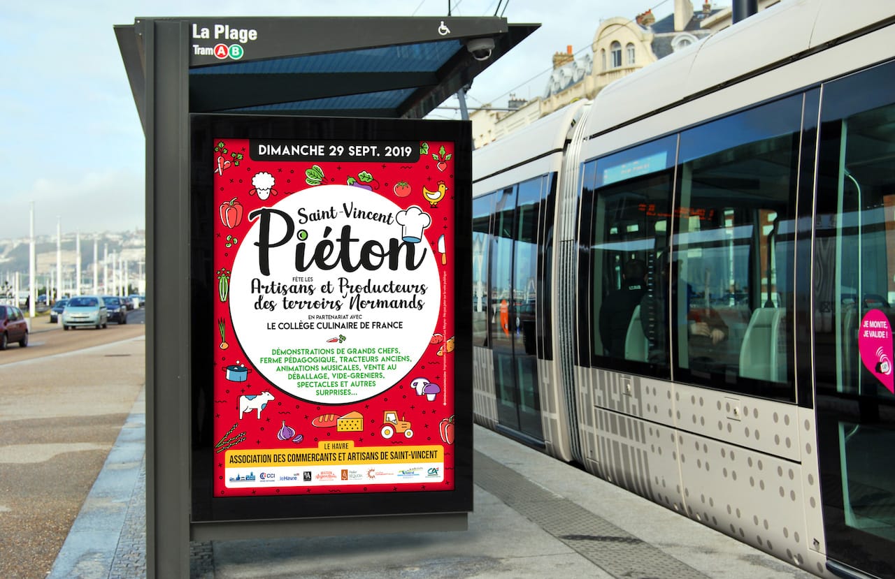 Saint Vincent Piéton 2018 - Asso. commerçants St. Vincent au Havre