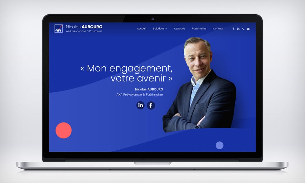 Nicolas Aubourg - Identité Visuelle - Site web : www.nicolasaubourg.fr