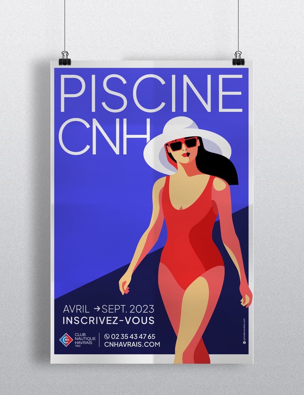 Affiche CHN 2023 - Gonzalo CACERES Designer Multimédia