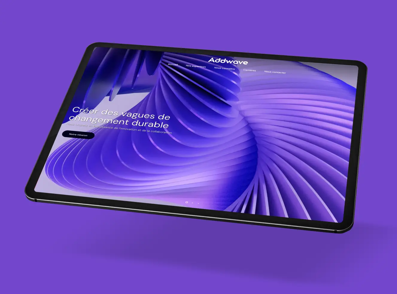 addwave.fr - Branding - Site Web
